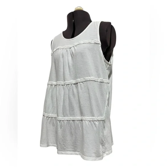 Lauren Conrad Summertime Lightweight Sleeveless Tank Size M - Picture 3 of 7